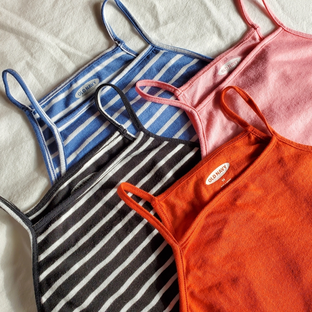 Old Navy String Neck Tank Tops Bundle